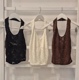 Top Kai [ENCAJE TEJIDO] - Vista 1