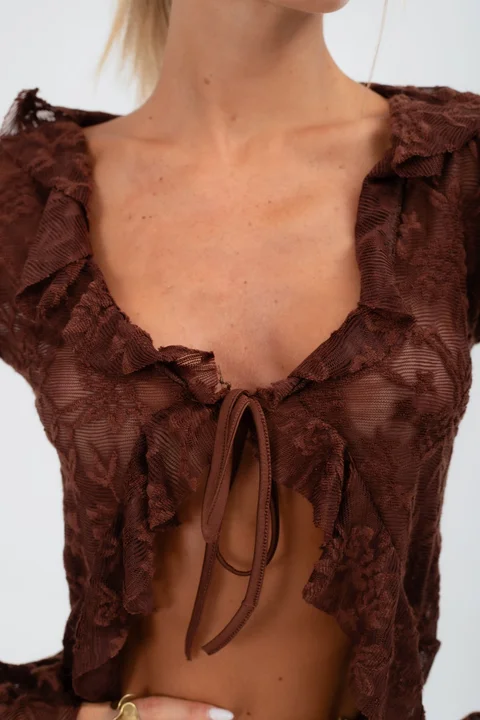 Top Flor[ENCAJE TEJIDO]