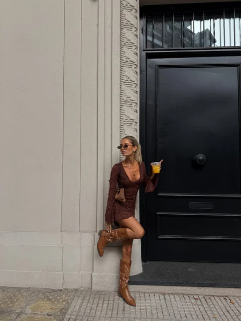 Vestido Isa [ENCAJE TEJIDO]