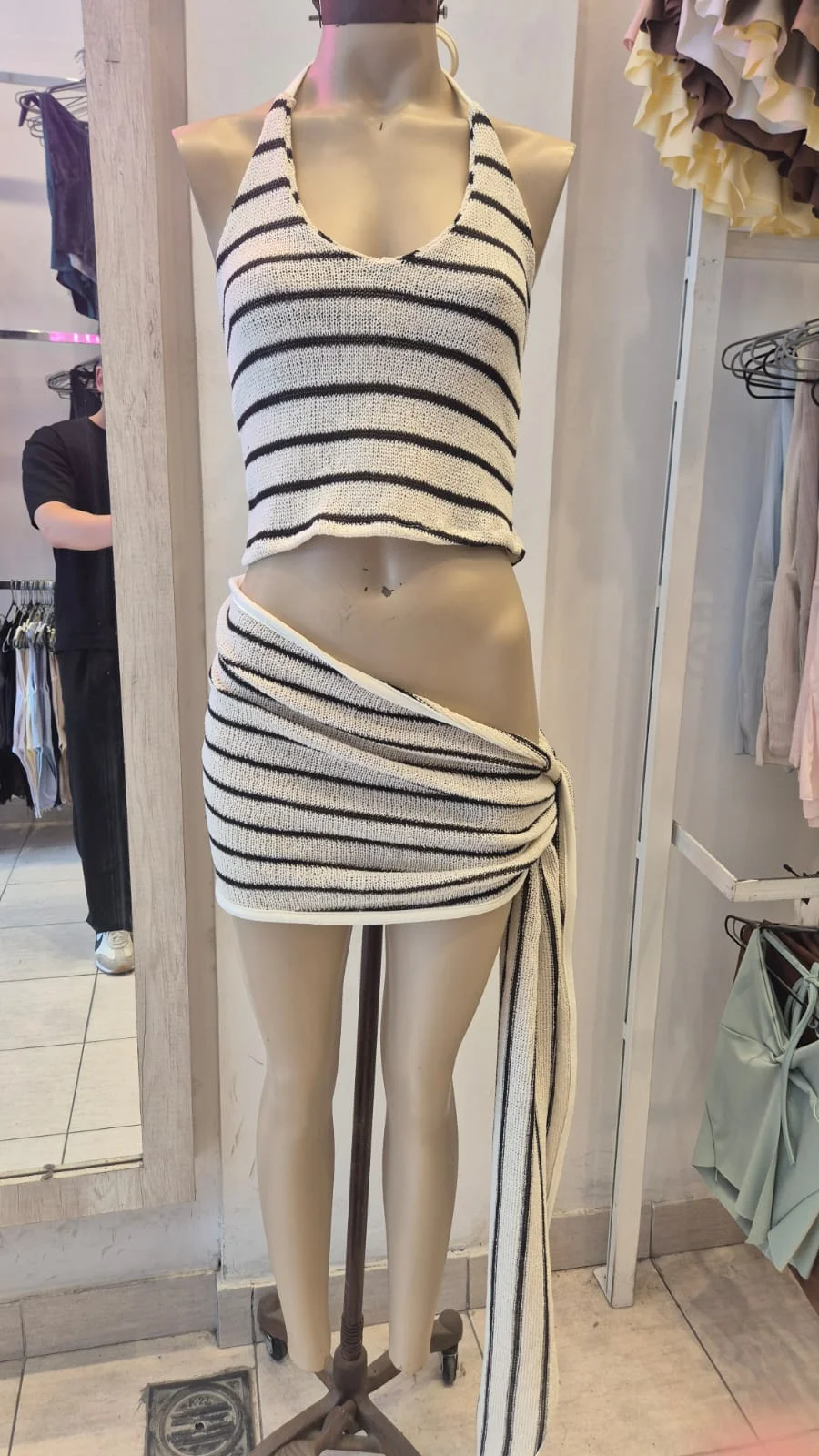 Top Delfina [TEJIDO RAYADO]