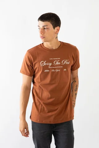 84466 - REMERA SORRY IM NOT ESTAMPADA 24/1 REGULAR - Vista 1