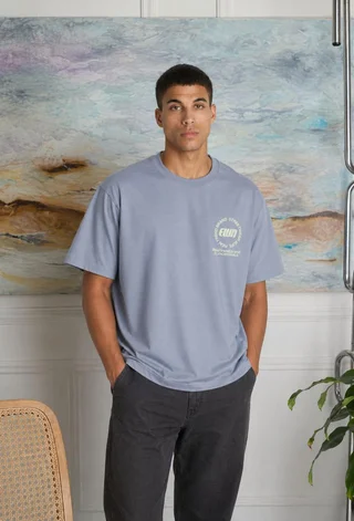 85410 - REMERA BERLIN 24/1  REAL TREND DOBLE ESTAMPA - Vista 3