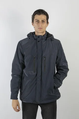 90113 - PARKA NYLON C/PIEL Y CIEERE - Vista 1