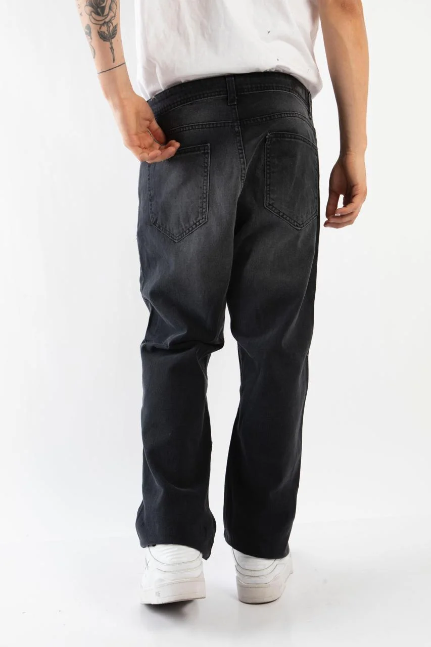 96036 - JEAN RELAXED BLACK