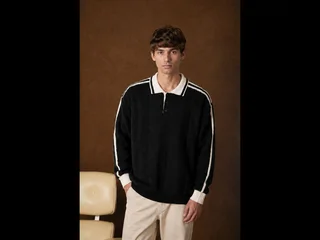 90831 - SWETER CHOMBA C/TIRAS - Vista 2