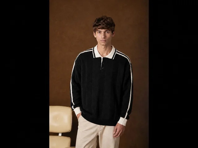 90831 - SWETER CHOMBA C/TIRAS