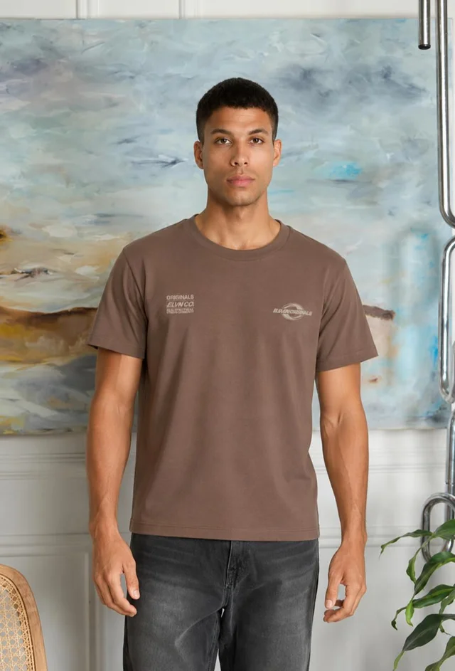 85408 - REMERA ELVN CO BERLIN 24/1 DOBLE ESTAMPA