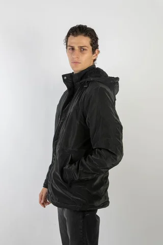 90113 - PARKA NYLON C/PIEL Y CIEERE - Vista 5
