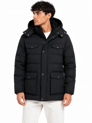 90153 - PARKA IMPORT.C/PIEL - Vista 1
