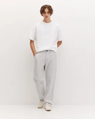 93709 - PANTALON CHINO DE LINO IMP. - Vista 2