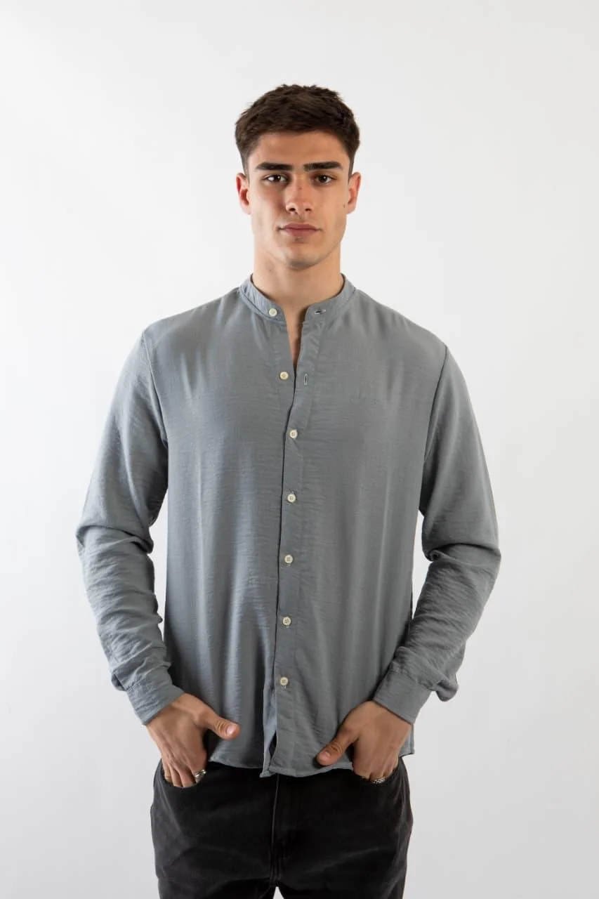 90696 - CAMISA LI M/L CUELLO MAO