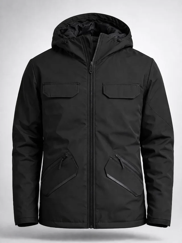 12189 - PARKA C/BOLSILLOS C/CIERRE IMP.