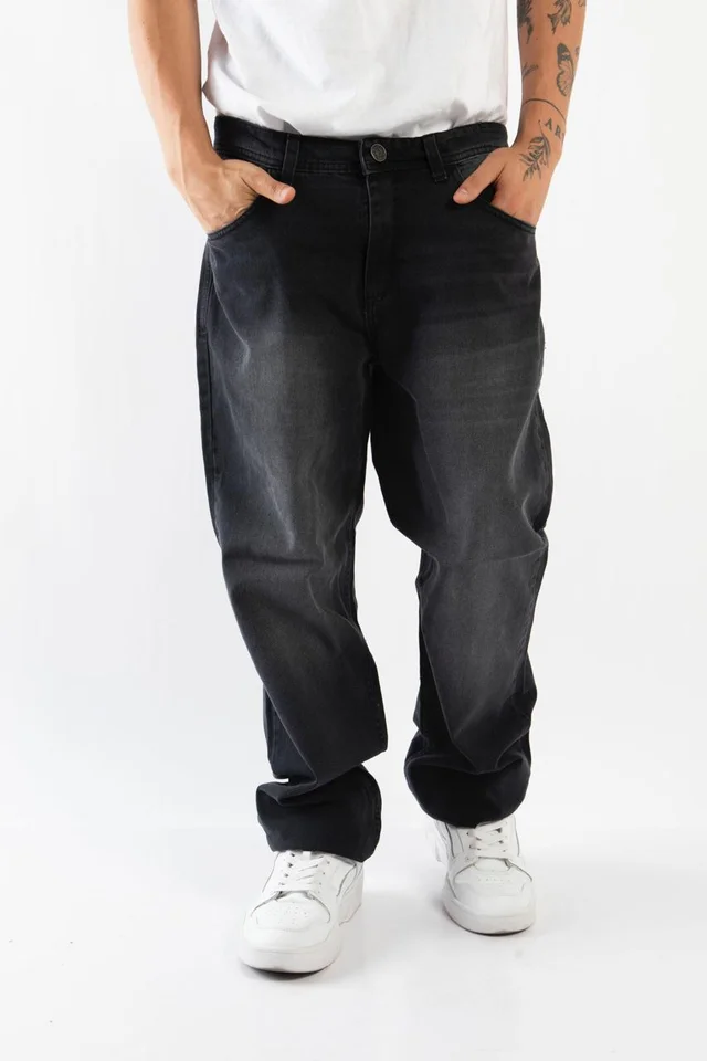 96036 - JEAN RELAXED BLACK