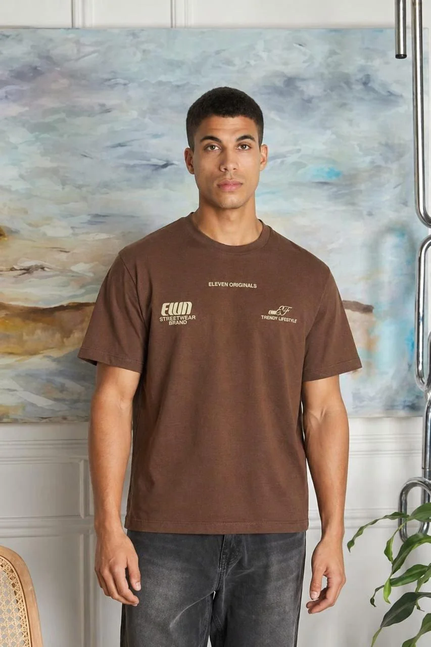 85407 - REMERA ELVN ORIGINALS BERLIN 24/1 DOBLE ESTAMPA