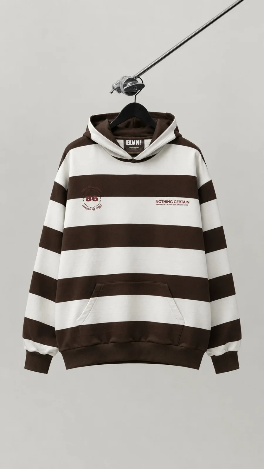 93959 - CANGURO RAYADO ESTAMPADO
