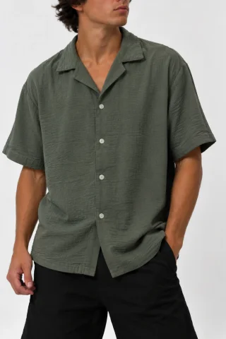 91610 - CAMISA LINO MANGA CORTA - Vista 3