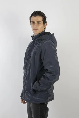 90113 - PARKA NYLON C/PIEL Y CIEERE - Vista 2