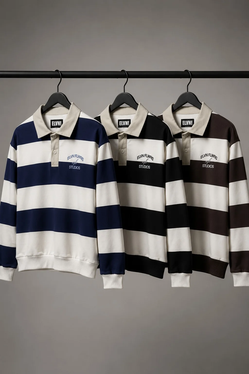 93924 - CHOMBA RAYADA ELVN STUDIO M/L