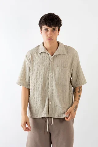 90698 - CAMISA TRAMADA CUADRADITOS - Vista 5