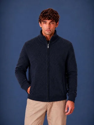 90809 - CAMPERA CHENILLE C/PIEL - Vista 3