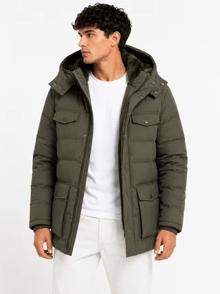 90153 - PARKA IMPORT.C/PIEL - Vista 5