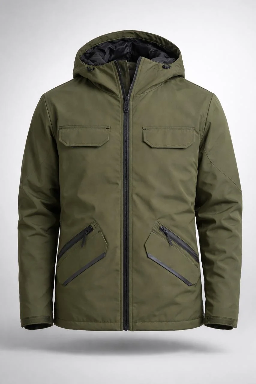 12189 - PARKA C/BOLSILLOS C/CIERRE IMP.