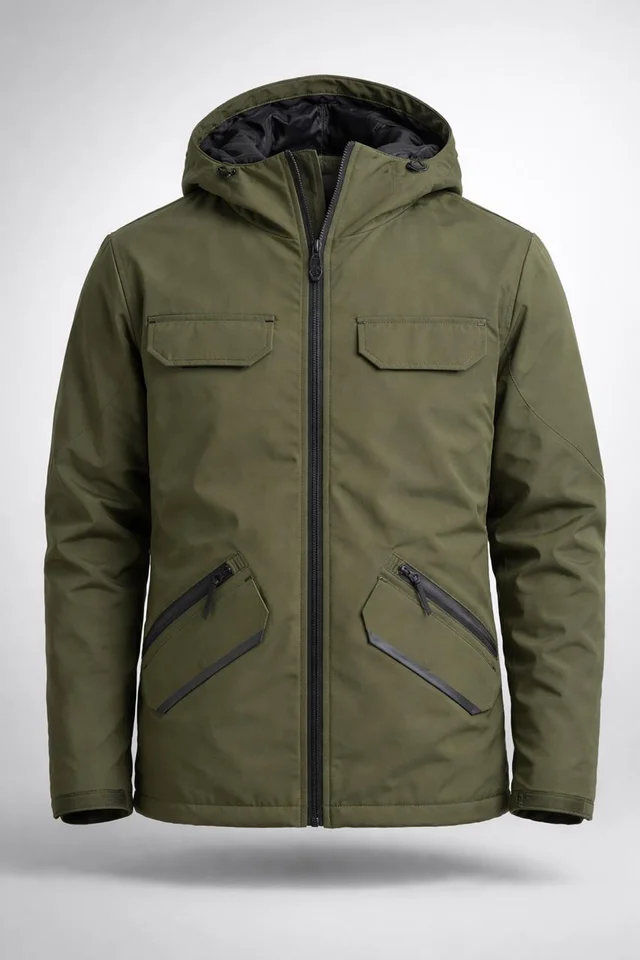 12189 - PARKA C/BOLSILLOS C/CIERRE IMP.