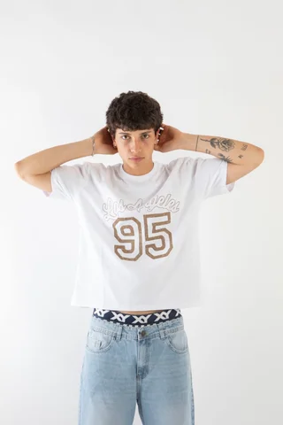 84413 - REMERA CORTE BOXING ALG 16/1 LOS ANGELES - Vista 2