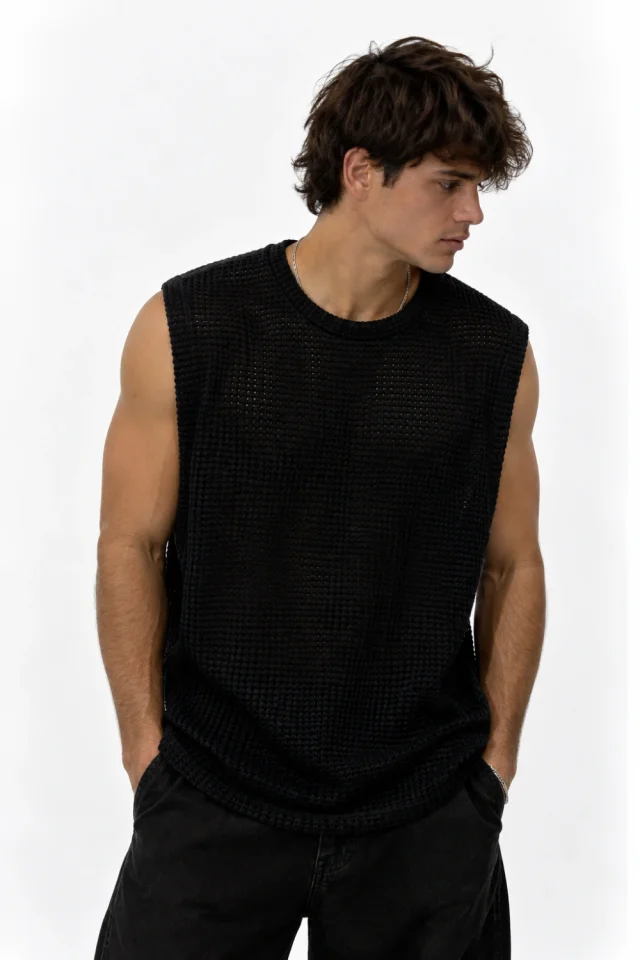 90353 - REMERA SIN MANGAS DIFERENCIADA SET