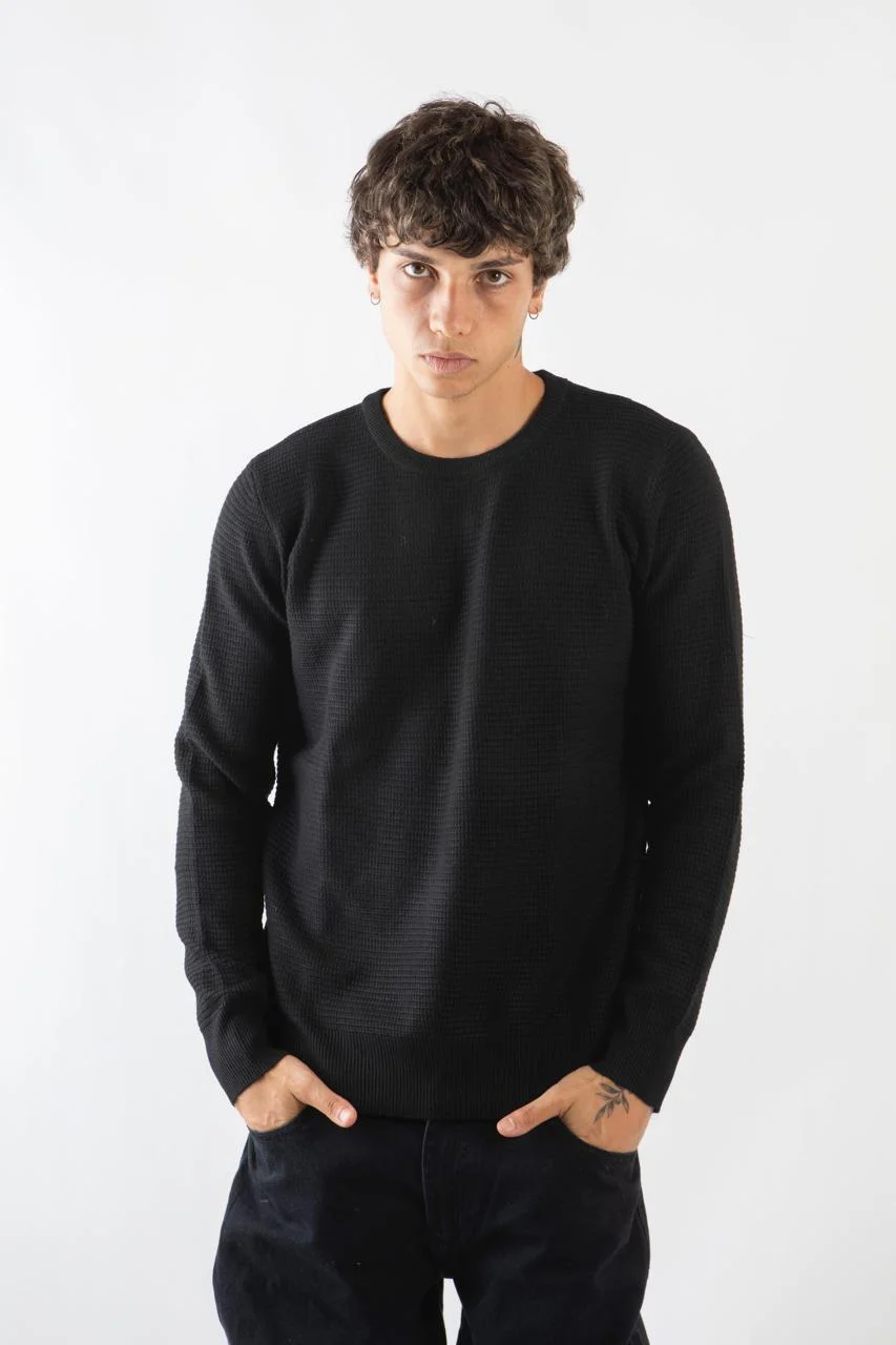 90823 - SWEATER TRAMADO