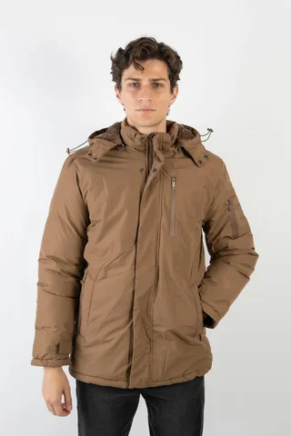 90117 - PARKA NYLON C/PIEL - Vista 5