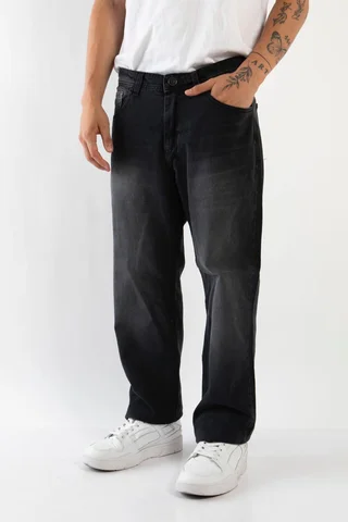 96036 - JEAN RELAXED BLACK - Vista 2