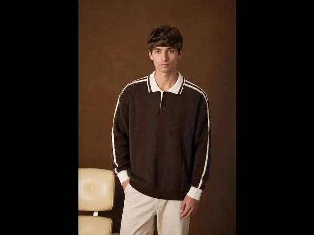 90831 - SWETER CHOMBA C/TIRAS