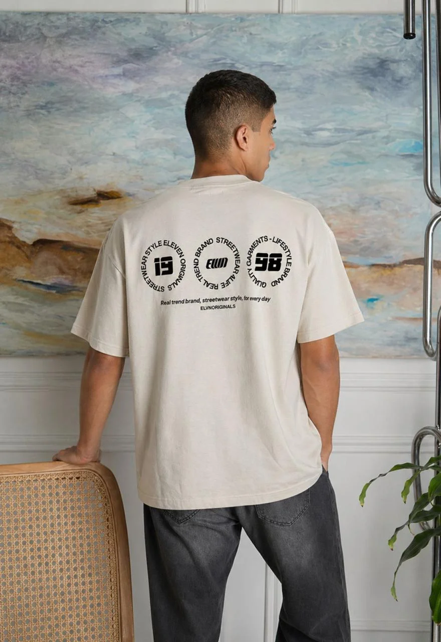 85410 - REMERA BERLIN 24/1  REAL TREND DOBLE ESTAMPA