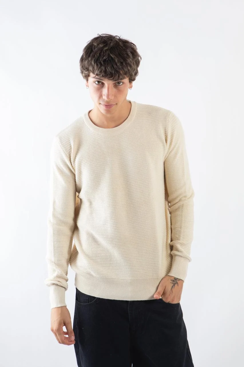 90823 - SWEATER TRAMADO