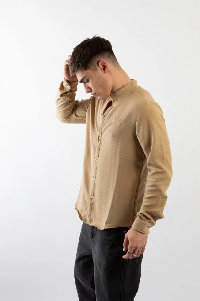 90696 - CAMISA LI M/L CUELLO MAO