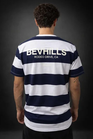 84475 - REMERA 16/1 RAYADA BEVHILLS - Vista 6