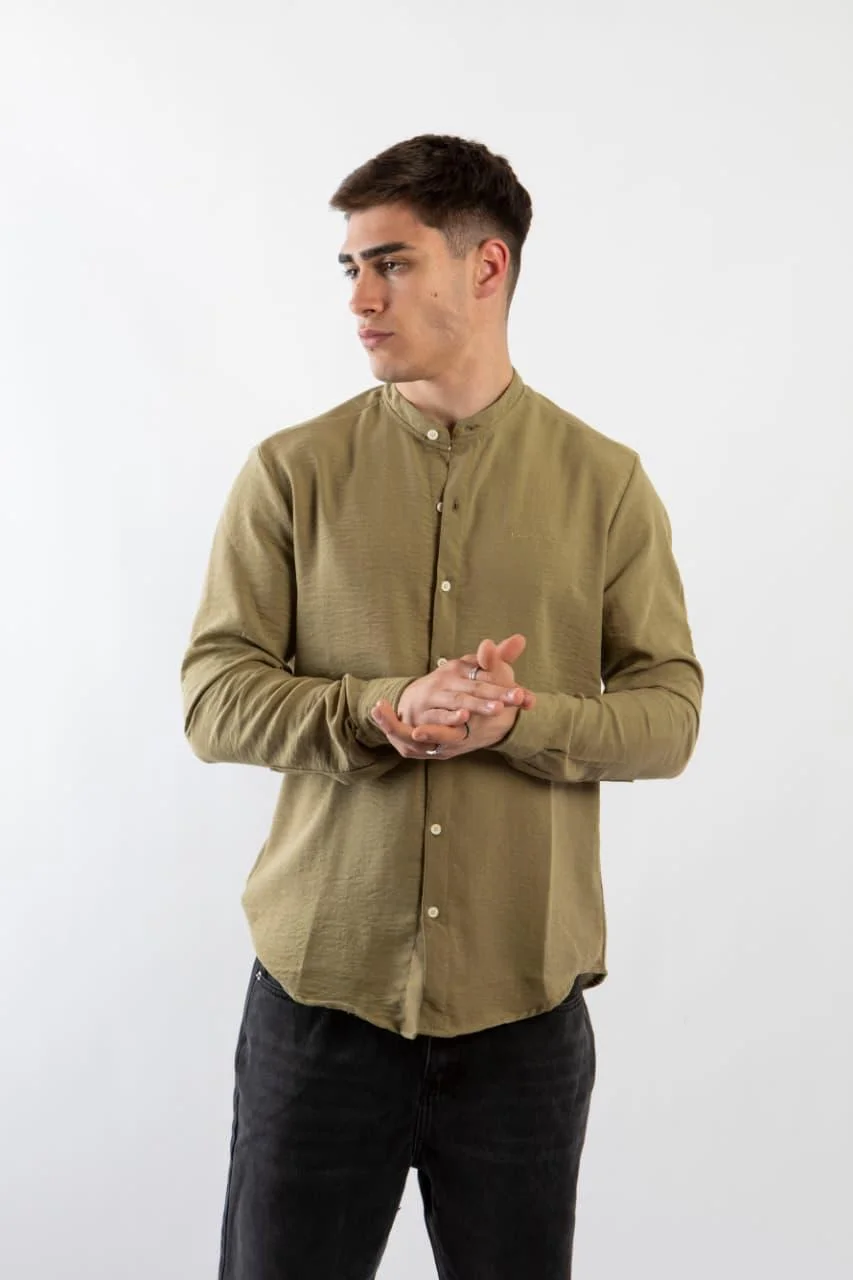90696 - CAMISA LI M/L CUELLO MAO