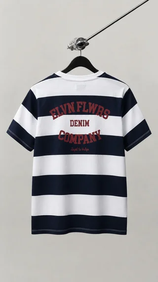 85403 - REMERA JERSEY RAYA ANCHA - Vista 4