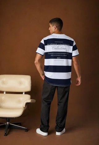 85404 - REMERA RAYADA ANCHA DOBLE EST. - Vista 3