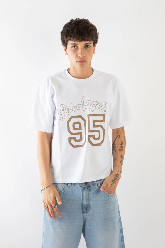 84413 - REMERA CORTE BOXING ALG 16/1 LOS ANGELES