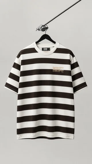 85442 - REMERA RAYADA ESTAMPADA - Vista 1
