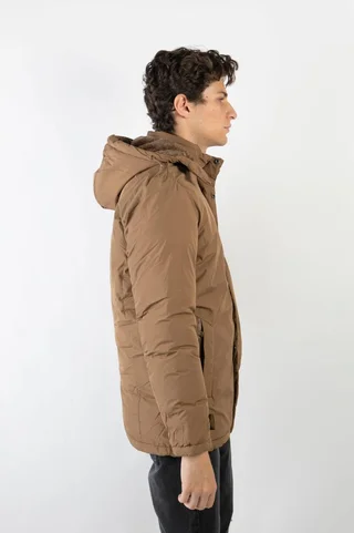 90117 - PARKA NYLON C/PIEL - Vista 6