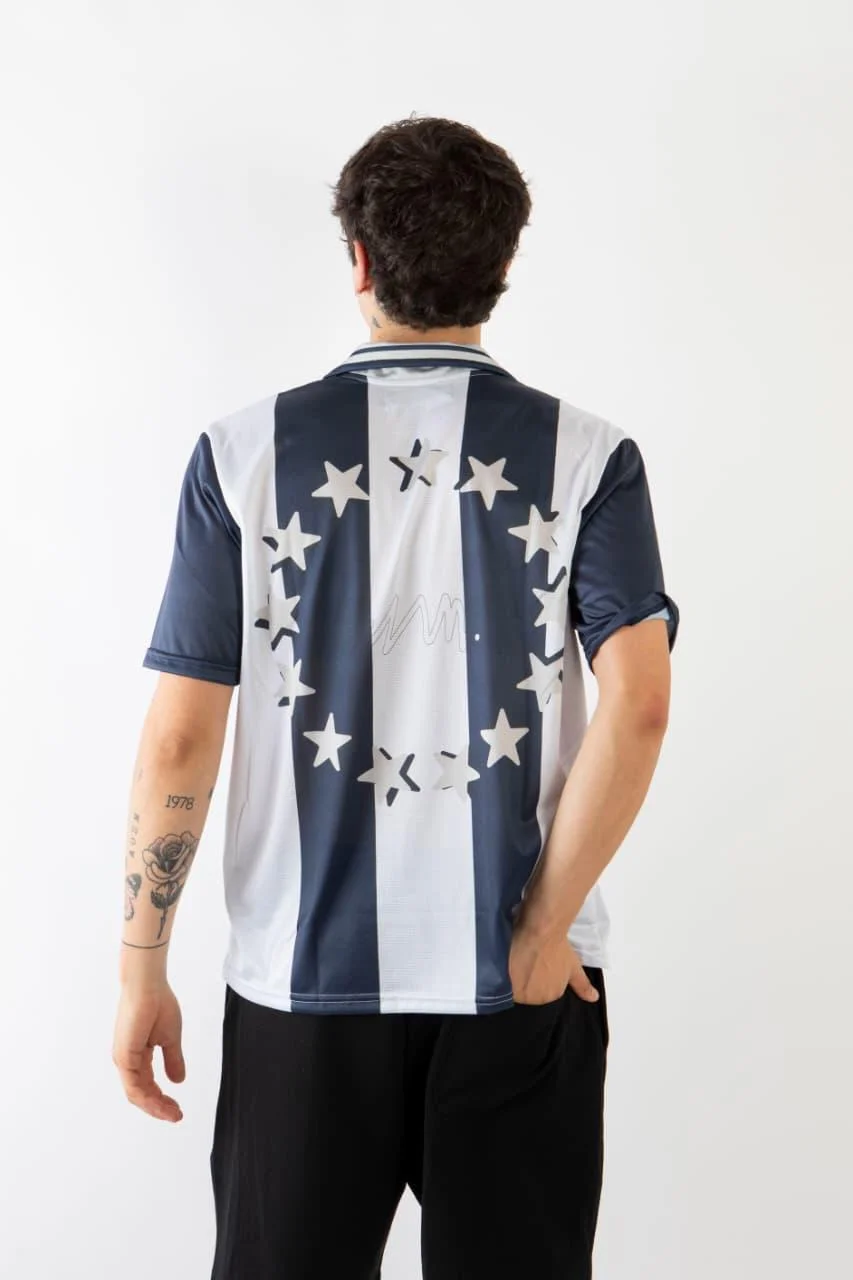 84420 - REMERA TIPO FUTBOL CHAMPAGNE