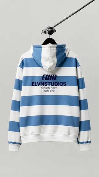 93942 - CANGURO RAYADO ESTAMPADO DOBLE EST. - Vista 4