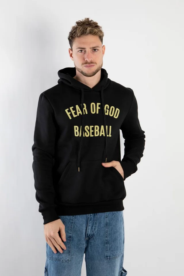 93909 - BUZO CANGURO ESTAMPADO FEAR