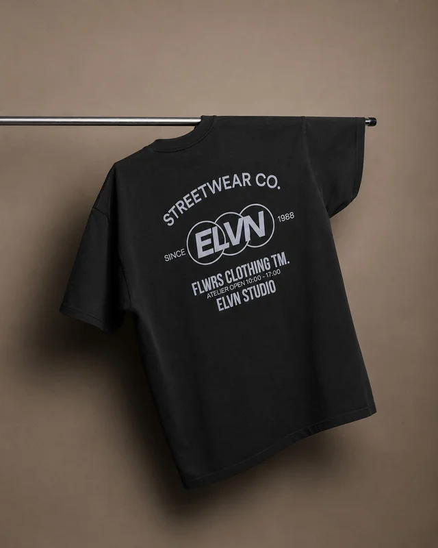 85423 - REMERA BERLIN 24/ ELVN DOBLE ESTAMPA