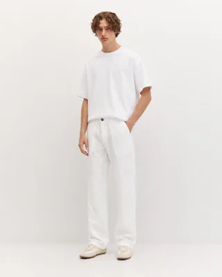 93709 - PANTALON CHINO DE LINO IMP. - Vista 1