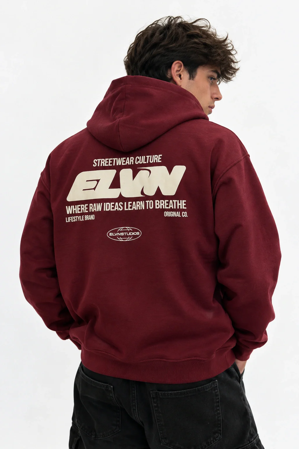93963 - CAMPERA CANGURO RUSTICA ESTAMP