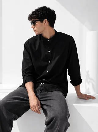 13631 - CAMISA CUELLO MAO M/L - Vista 2